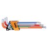Beta Set of 9 Color coded, Ball end Hex Keys, 1.5mm-10mm 000961619